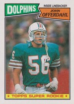 1987 Topps Base Set #244 John Offerdahl