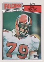 1987 Topps Base Set #255 Bill Fralic