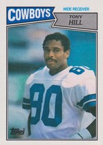 1987 Topps Base Set #266 Tony Hill