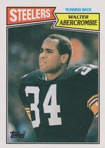 1987 Topps Base Set #286 Walter Abercrombie