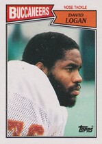 1987 Topps Base Set #391 David Logan