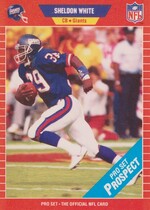 1989 Pro Set Base Set #532 Sheldon White