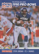 1990 Pro Set Base Set #398 Steve Jordan