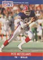 1990 Pro Set Base Set #439 Pete Metzelaars