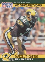 1990 Pro Set Base Set #687 Darrell Thompson