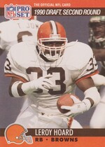 1990 Pro Set Base Set #714 Leroy Hoard