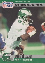 1990 Pro Set Base Set #719 Mike Bellamy
