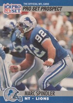 1990 Pro Set Base Set #733 Marc Spindler