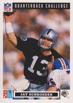 1991 Dominos Quarterbacks #14 Jay Schroeder