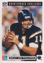 1991 Dominos Quarterbacks #25 Billy Joe Tolliver