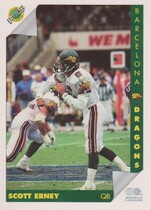 1992 Ultimate WLAF #4 Scott Erney