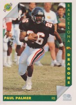 1992 Ultimate WLAF #9 Paul Palmer