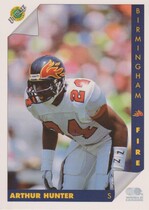 1992 Ultimate WLAF #28 Arthur Hunter