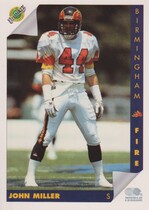 1992 Ultimate WLAF #31 John Miller