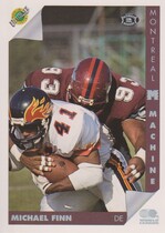 1992 Ultimate WLAF #82 Michael Finn