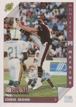 1992 Ultimate WLAF #83 Chris Mohr