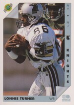 1992 Ultimate WLAF #98 Lonnie Turner
