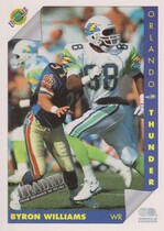 1992 Ultimate WLAF #115 Byron Williams