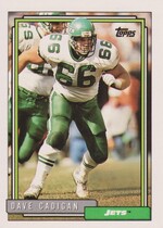 1992 Topps Base Set #344 Dave Cadigan
