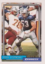 1992 Topps Base Set #388 Mark Stepnoski