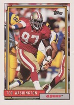 1992 Topps Base Set #522 Ted Washington