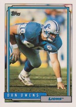 1992 Topps Base Set #631 Dan Owens