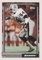 1992 Topps Base Set #654 Thomas Benson