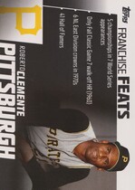 2019 Topps Franchise Feats #FF-22 Roberto Clemente
