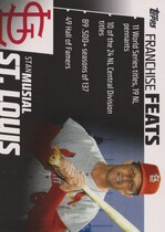 2019 Topps Franchise Feats #FF-27 Stan Musial