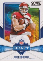 2018 Score NFL Draft #27 Mark Andrews