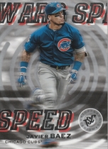 2019 Stadium Club Warp Speed #WS-14 Javier Baez