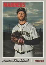 2019 Topps Heritage High Number #712 Hunter Strickland