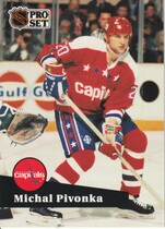 1991 Pro Set Base Set #252 Michal Pivonka