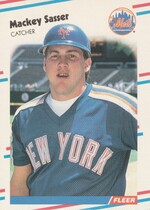 1988 Fleer Update #106 Mackey Sasser