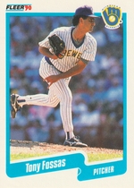 1990 Fleer Base Set #323 Tony Fossas