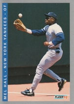 1993 Fleer Base Set #278 Mel Hall