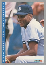 1993 Fleer Base Set #284 Melido Perez