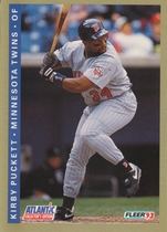 1993 Fleer Atlantic #18 Kirby Puckett