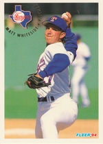 1994 Fleer Base Set #323 Matt Whiteside