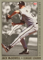 1994 Fleer League Leaders #5 Jack McDowell