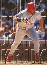 1994 Ultra Phillie Finest #10 John Kruk