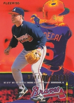 1995 Fleer Update #U-92 Mike Mordecai