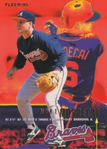 1995 Fleer Update #92 Mike Mordecai