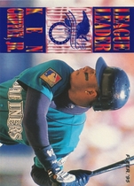 1995 Fleer League Leaders #2 Ken Griffey Jr.
