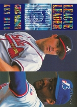 1995 Fleer League Leaders #9 Hill|Maddux