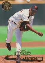 1995 Ultra Gold Medallion Rookies #M-6 Jamie Brewington