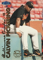 1999 Fleer Tradition #262 Calvin Pickering