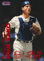 1999 Fleer Tradition Warning Track #92W Paul Bako