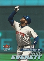 2001 Ultra Base Set #164 Carl Everett