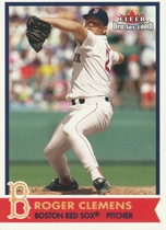 2001 Fleer Red Sox 100th #10 Roger Clemens
